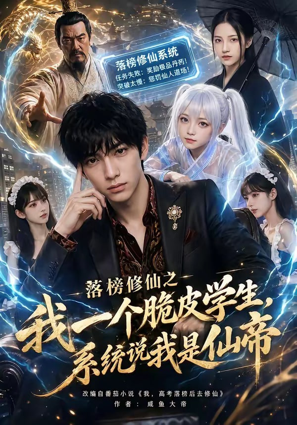 落榜惨仙之我一个脆皮学生，系统说我是仙帝(全集)