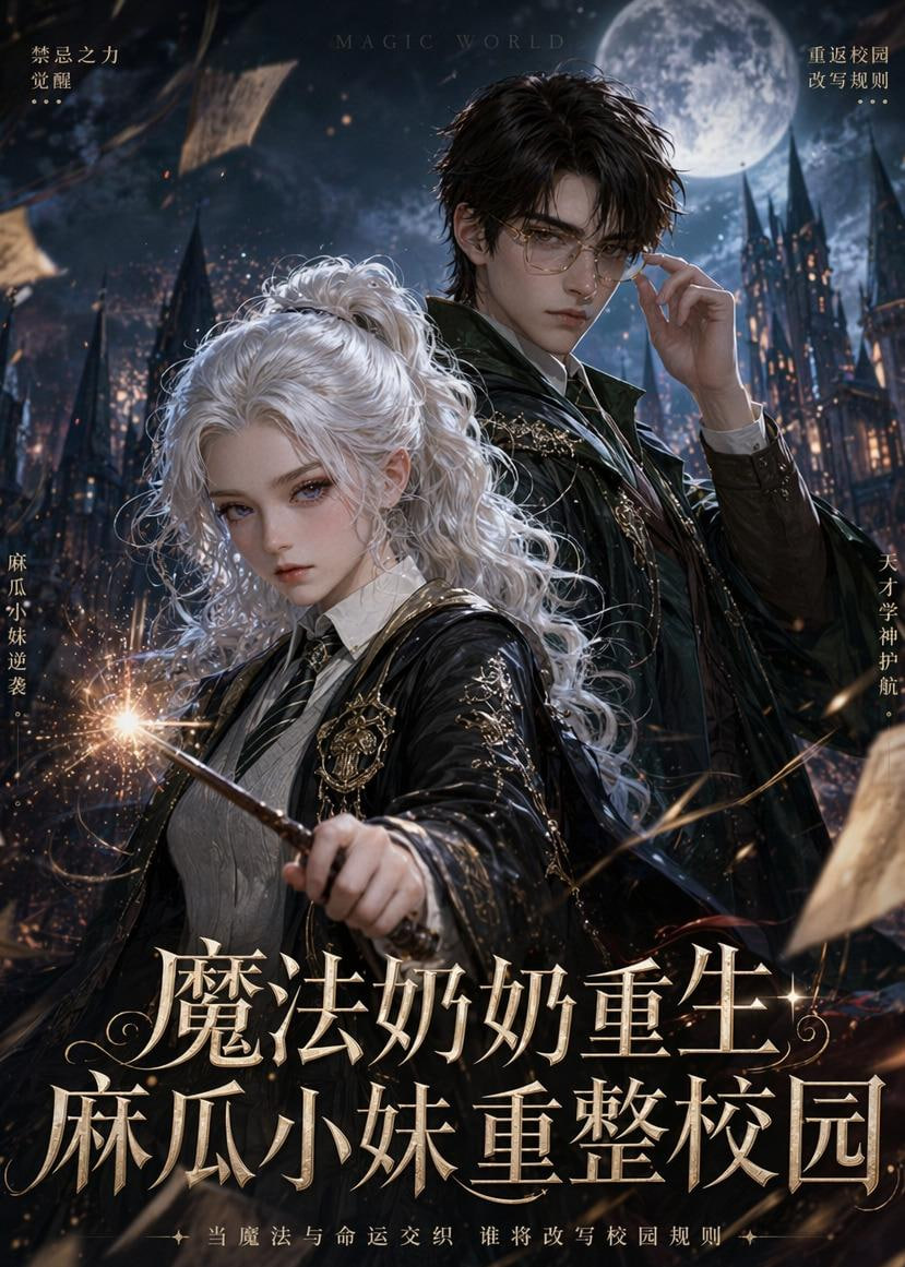 魔法奶奶重生，麻瓜小妹重整校园(全集)